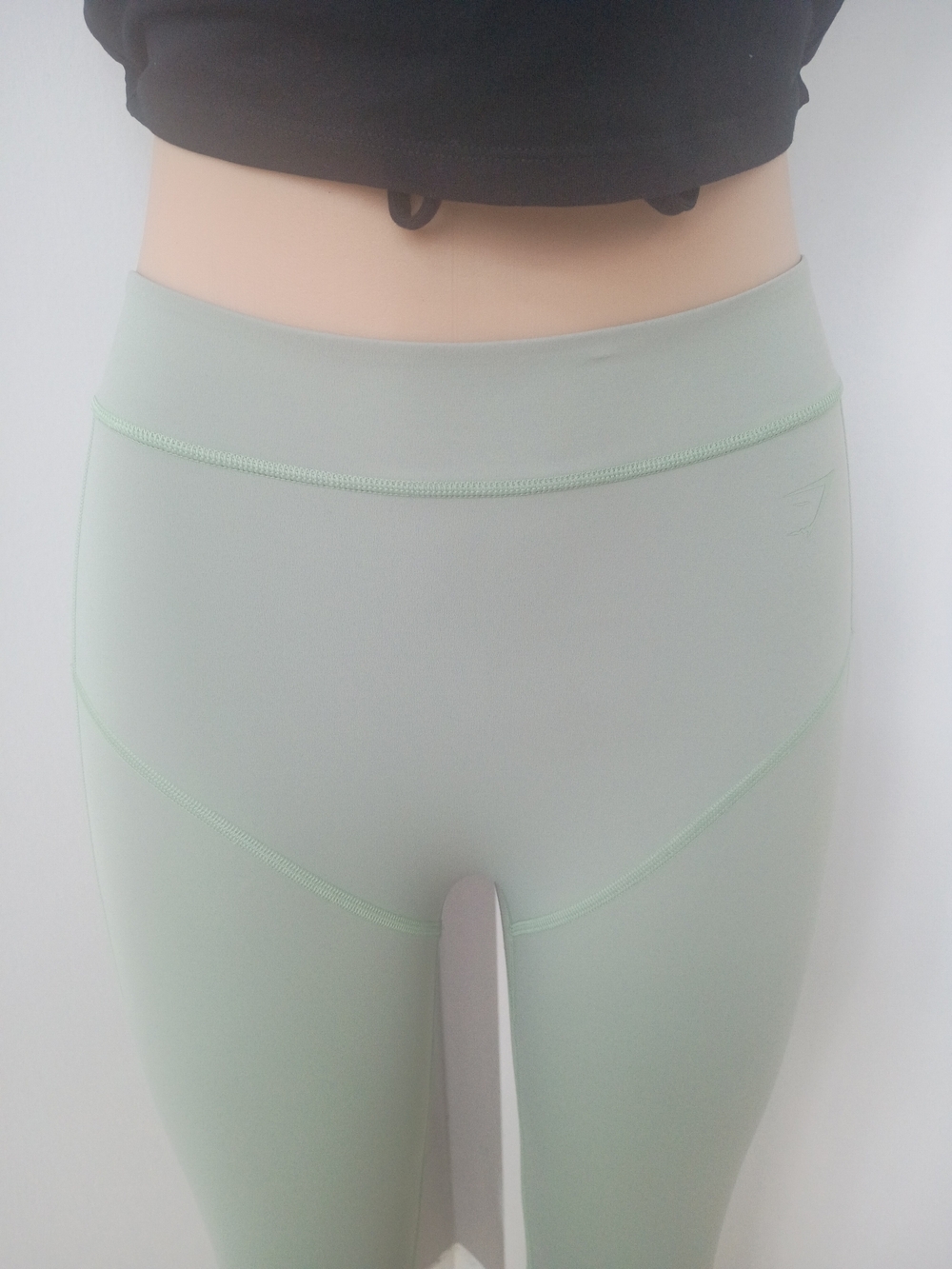 Gymshark Sage Green High-Waist Sculpt Leggings - Picture 3 of 8